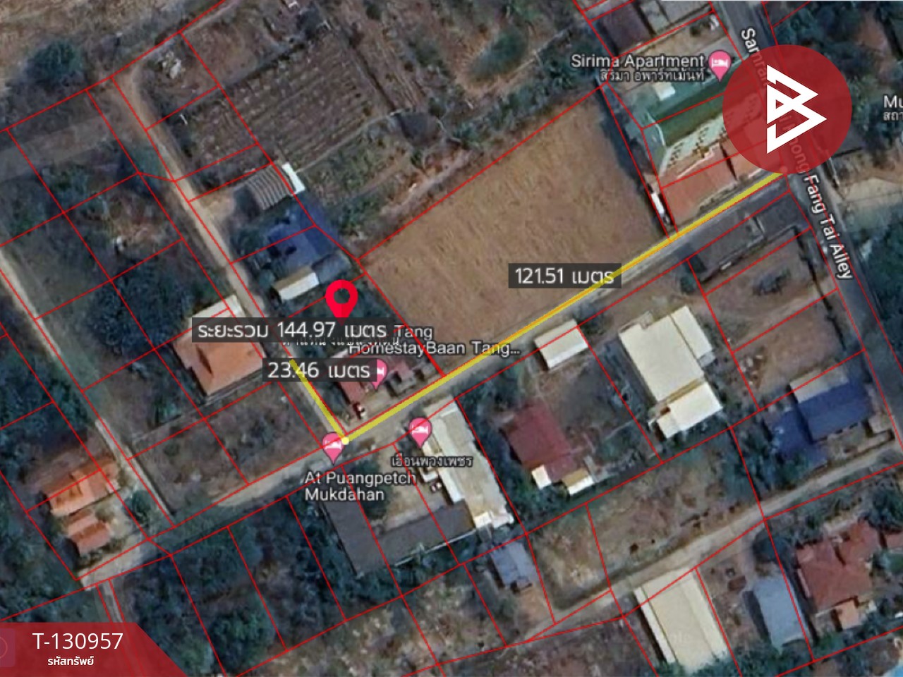 ขายที่ดิน เนื้อที่ 89 ตารางวา ศรีบุญเรือง มุกดาหาร 8