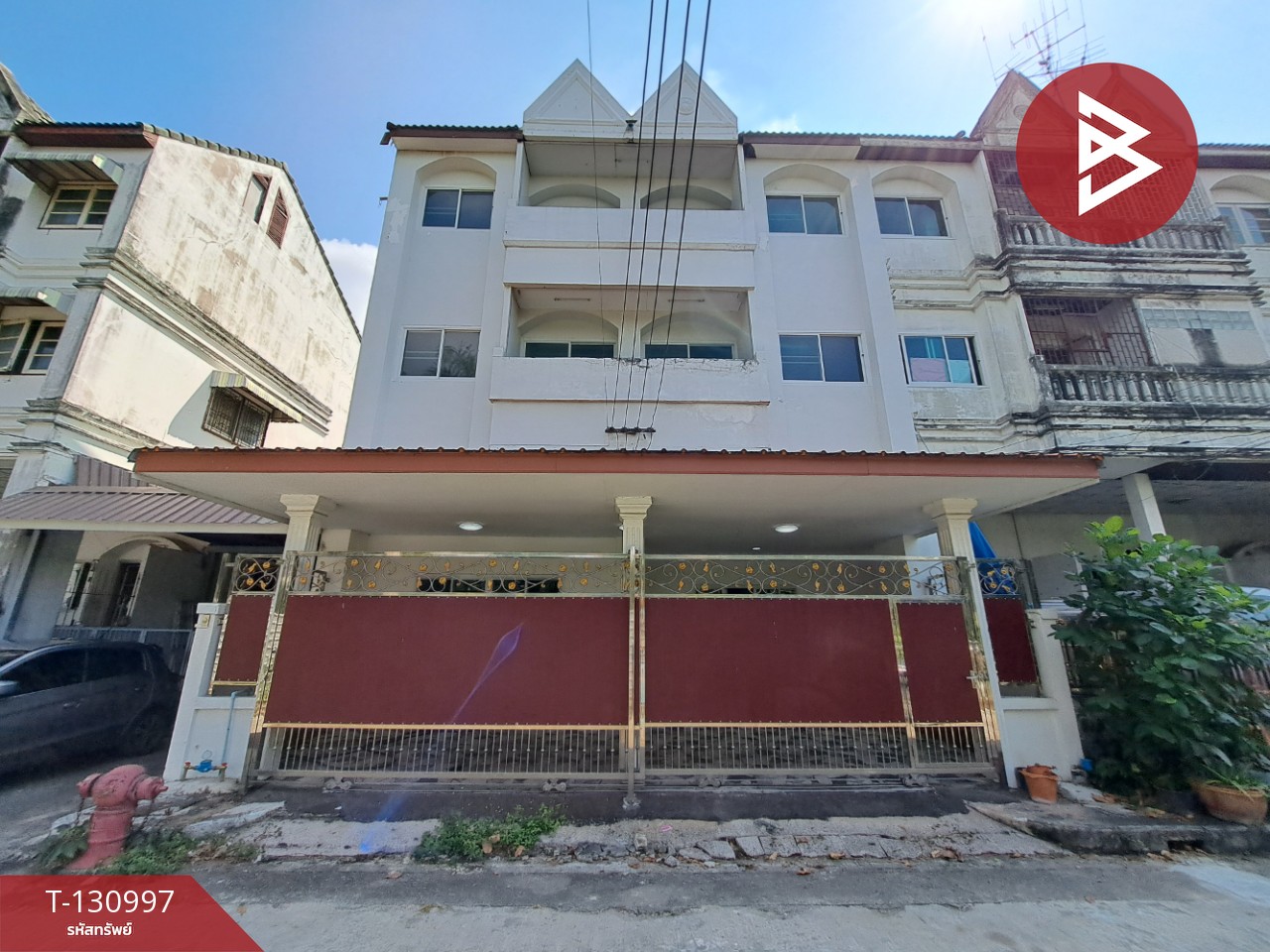 ขายทาวน์เฮ้าส์ 3 ชั้น เนื้อที่ 36.2 ตร.วา ซ.สุขสวัสดิ์ 37/3 พระประแดง สมุทรปราการ 1