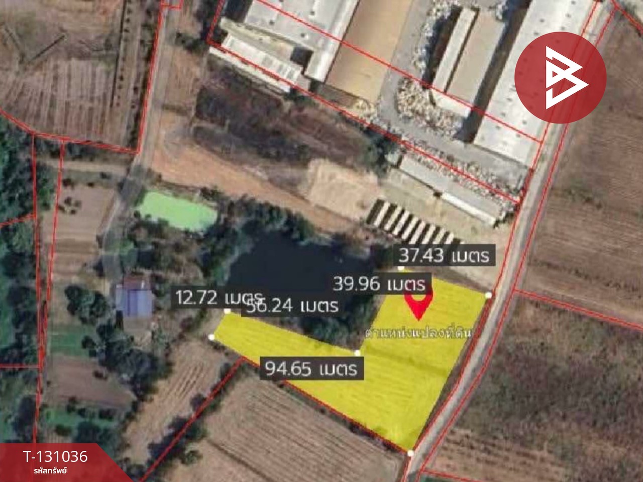 ขายที่ดิน เนื้อที่ 3 ไร่ 2 งาน 36.8 ตร.วา บ้านบึง ชลบุรี 2