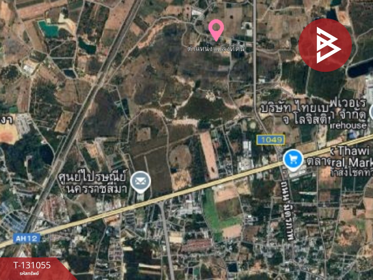 ขายที่ดิน เนื้อที่ 1 ไร่ 5 ตร.วา บ้านโพธิ์ นครราชสีมา 12