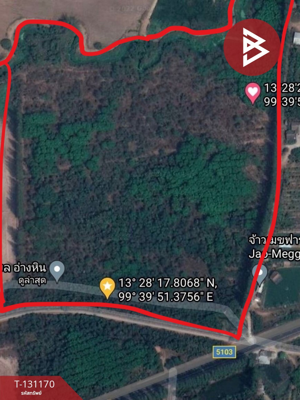 ขายที่ดิน เนื้อที่ 46 ไร่ 3 งาน 74 ตารางวา ปากท่อ ราชบุรี 9