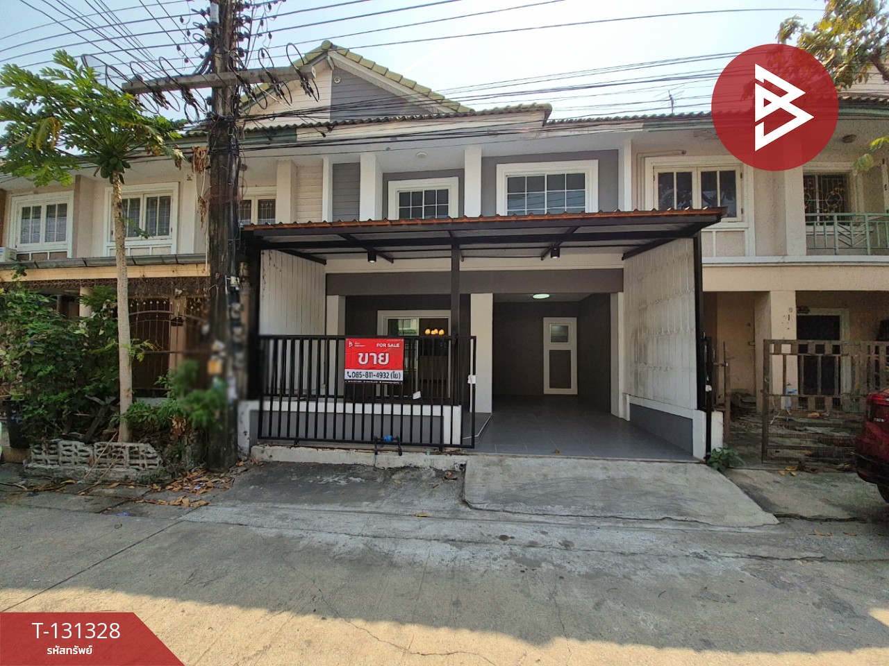 ขายทาวน์เฮ้าส์ 2 ชั้น หมู่บ้านพฤกษาบี รังสิต-คลอง 3 ปทุมธานี 1