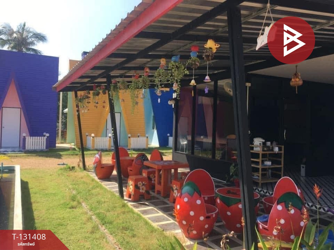 ขายด่วนที่ดินพร้อมสิ่งปลูกสร้าง เนื้อที่ 1 ไร่ 3 งาน 91.5 ตารางวา โพธาราม ราชบุรี 9