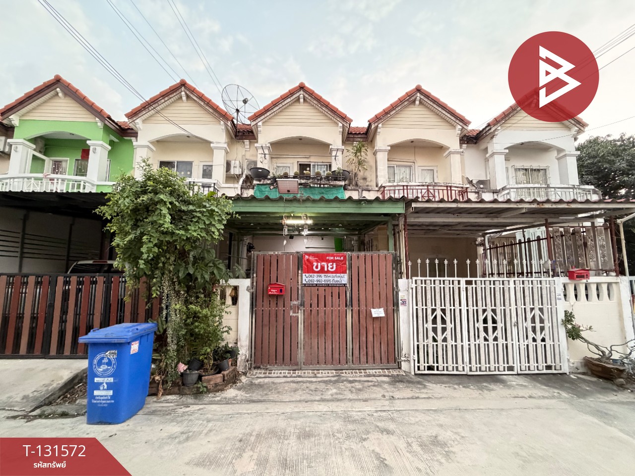 ขายทาวน์เฮ้าส์ โครงการบ้านชายคลอง เทพารักษ์ กม.25 บางเสาธง สมุทรปราการ 1