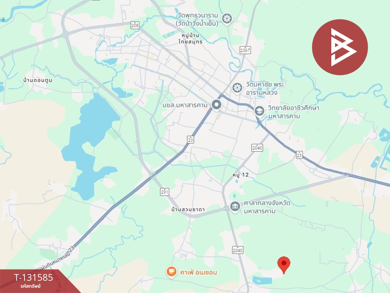 ขายที่ดิน เนื้อที่ 8 ไร่ 2 งาน 57 ตร.วา แวงน่าง มหาสารคาม 10