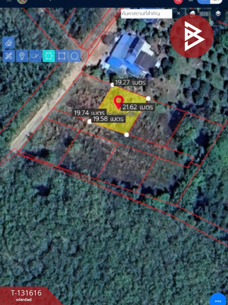 ขายที่ดิน เนื้อที่ 1 งาน 1 ตร.วา แกลง ระยอง 14