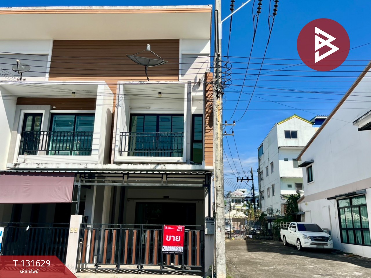 ขายทาวน์เฮ้าส์หลังริม หมู่บ้านเดอะเพรสทีจ เพลินใจ4 ระยอง (The Prestige Ploenjai4) 1