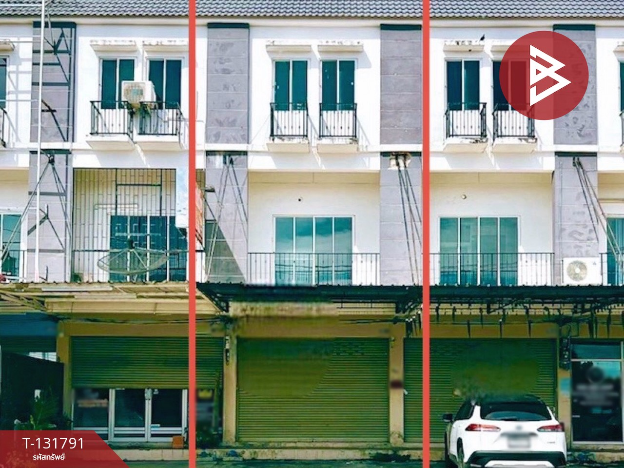 ขายอาคารพาณิชย์ 3 ชั้น เนื้อที่ 23 ตร.วา บางเมือง สมุทรปราการ 1