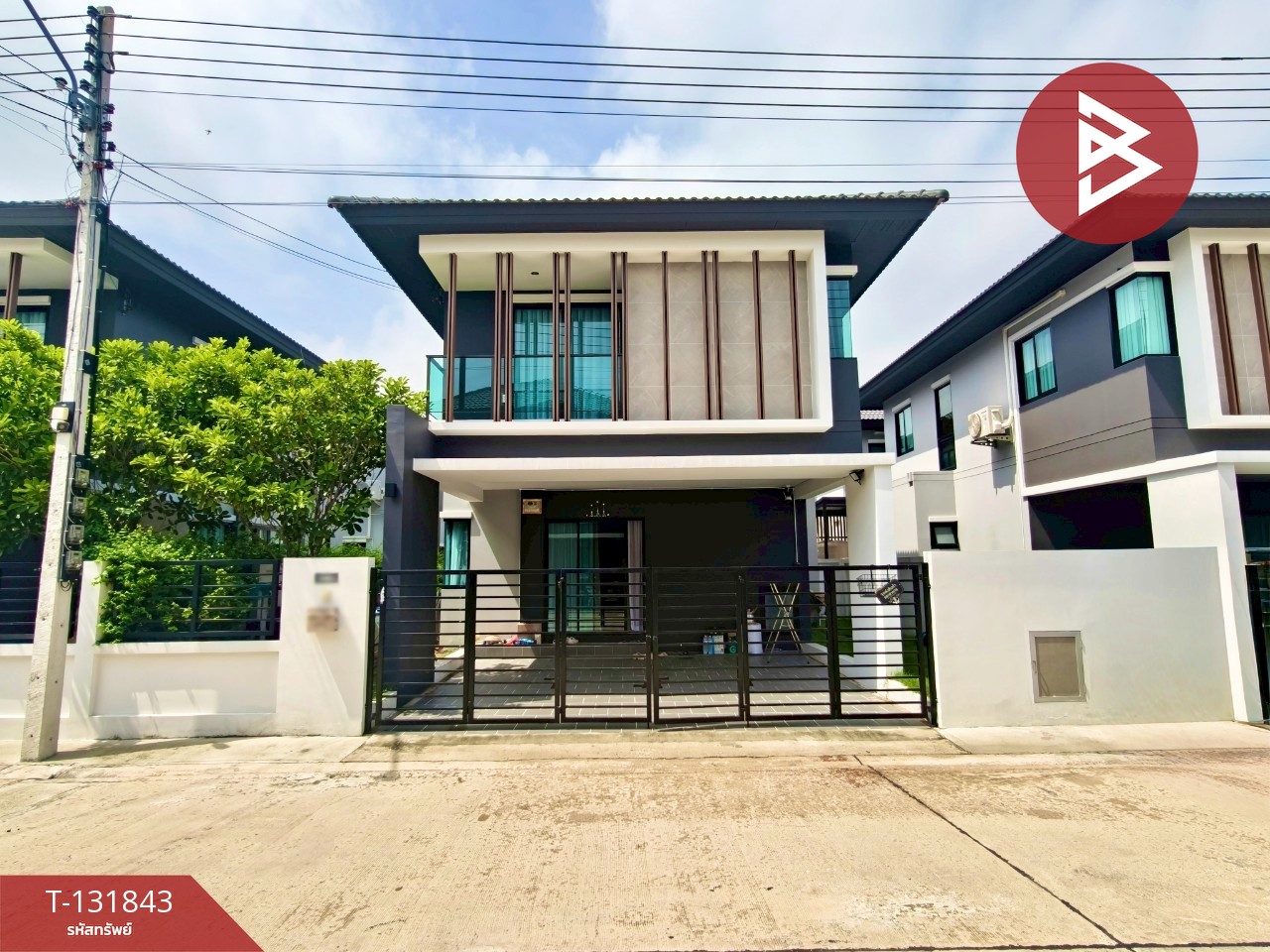 ขายบ้านแฝด หมู่บ้านเอ็นซีออนกรีน ปาล์มพาร์ค ลำลูกกา (Nc On Green Palm Park) ปทุมธานี 1