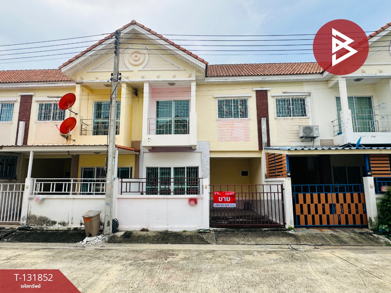 ขายทาวน์เฮ้าส์ หมู่บ้านนิราวิลล์2 เอกชัย-โพธิ์แจ้ (Niraville2 Ekachai-Phochae) สมุทรสาคร 1