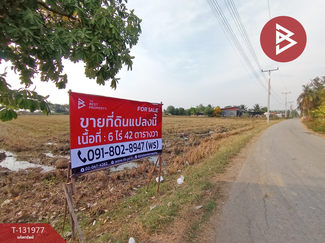 ขายที่ดิน เนื้อที่ 6 ไร่ 42 ตร.วา ท่ามะกา กาญจนบุรี 1