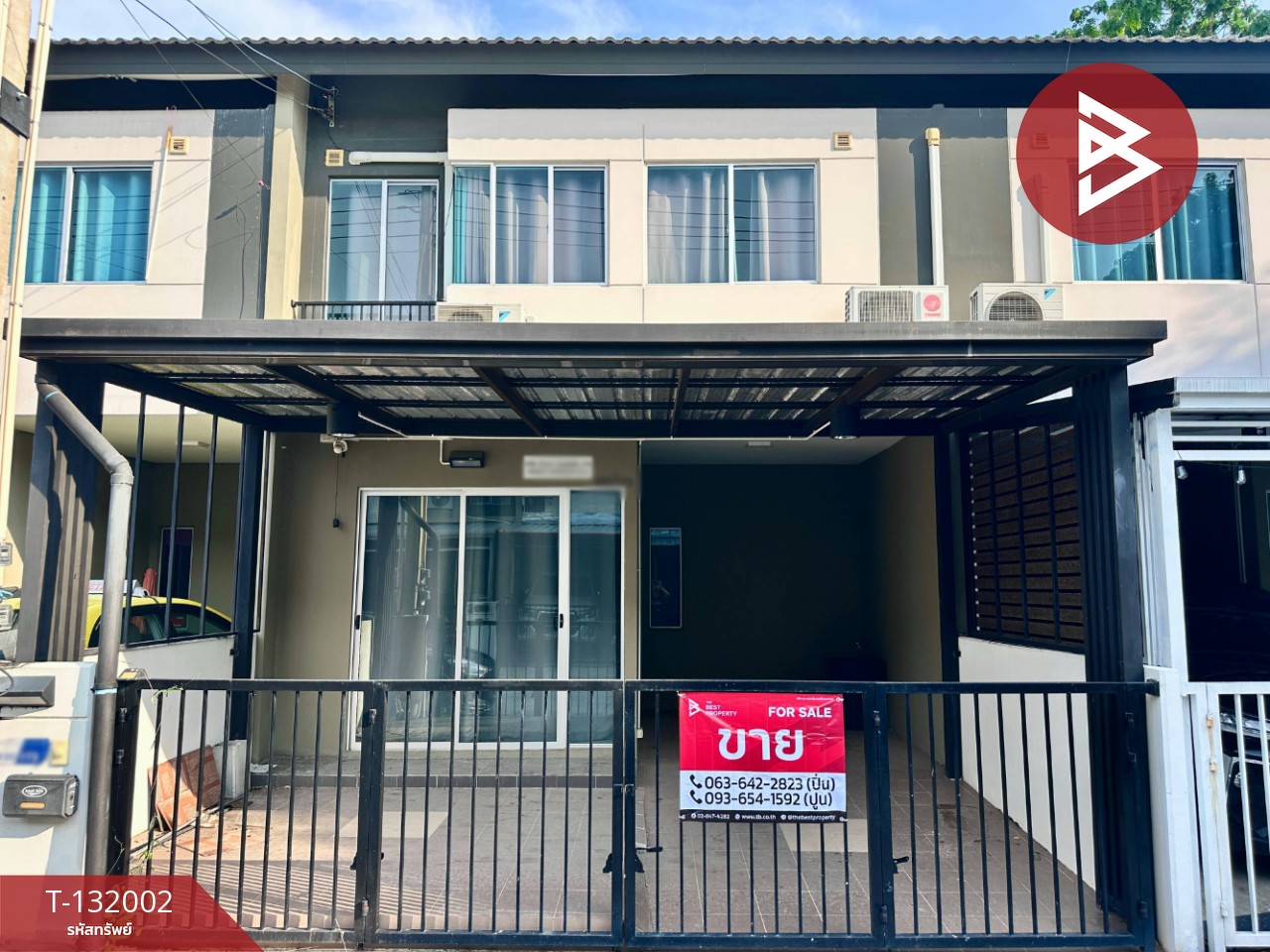 ขายทาวน์เฮ้าส์  หมู่บ้านพฤกษา122 อมตะ-บายพาส (Baan Pruksa122 Amata-By Pass) ชลบุรี 1
