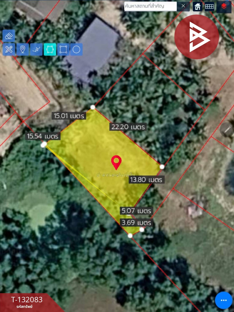 ขายที่ดิน เนื้อที่ 1 งาน 2.6 ตร.วา ตะพง ระยอง 3