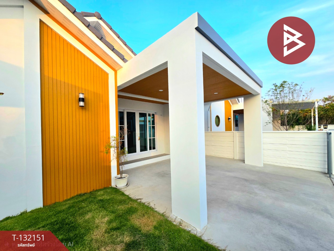 ขายบ้านเดี่ยวชั้นเดียว เนื้อที่ 37.6 ตร.วา สามควายเผือก นครปฐม 3