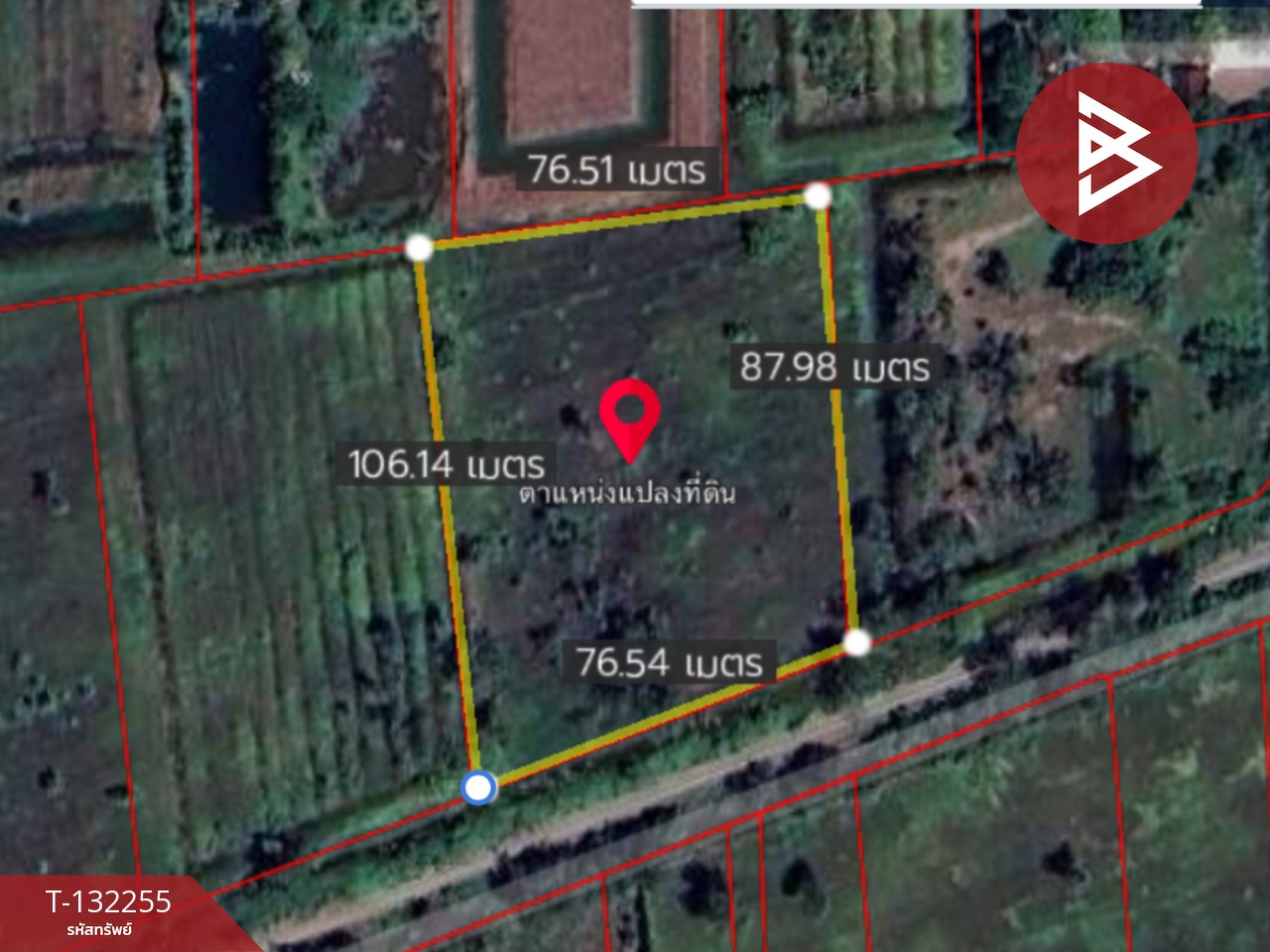 ขายที่ดิน เนื้อที่ 4 ไร่ 3 งาน 42 ตร.วา องครักษ์ นครนายก 5