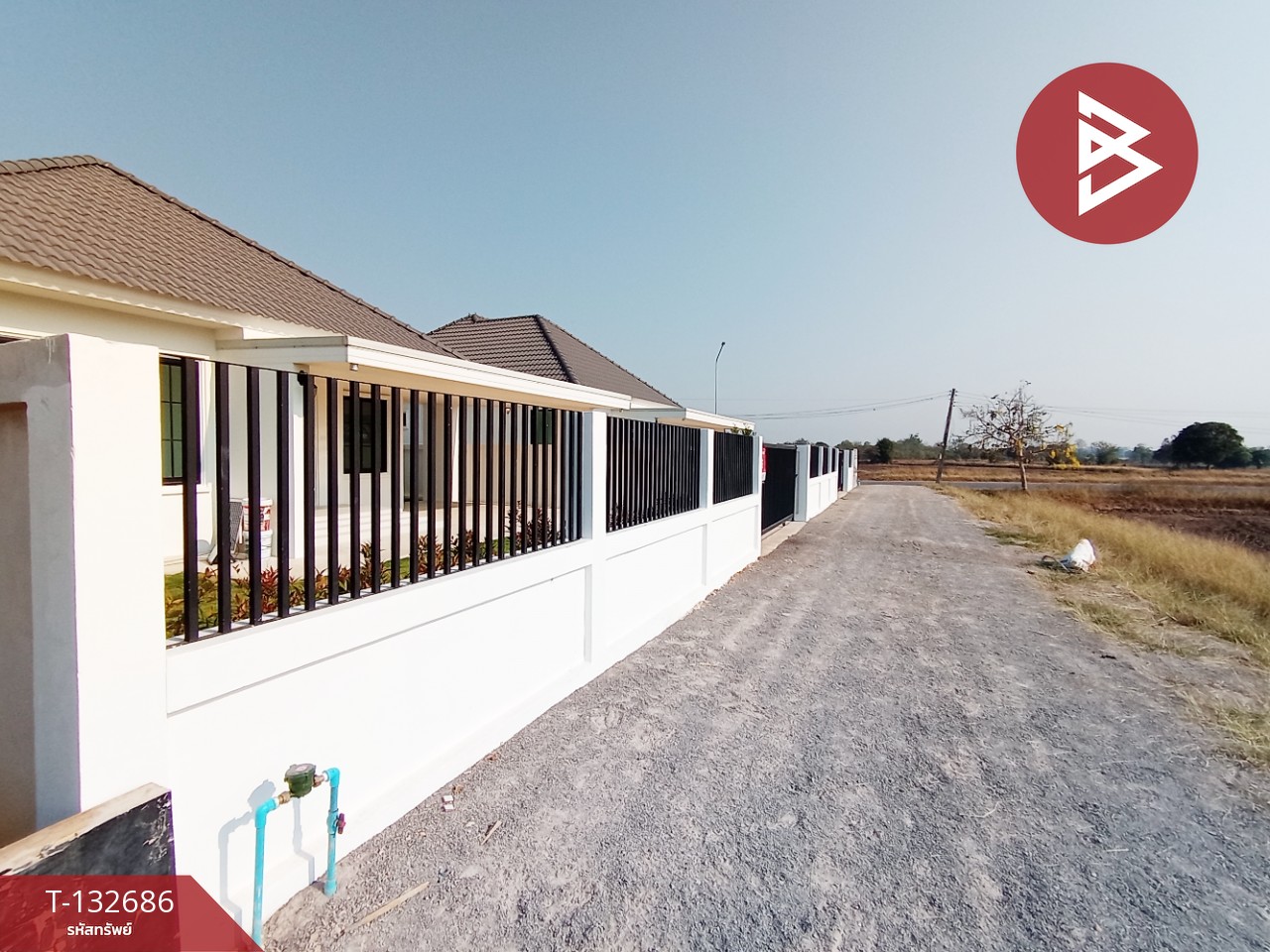 ขายบ้านเดี่ยวชั้นเดียว เนื้อที่ 56.3 ตร.วา บ้านโป่ง ราชบุรี 2