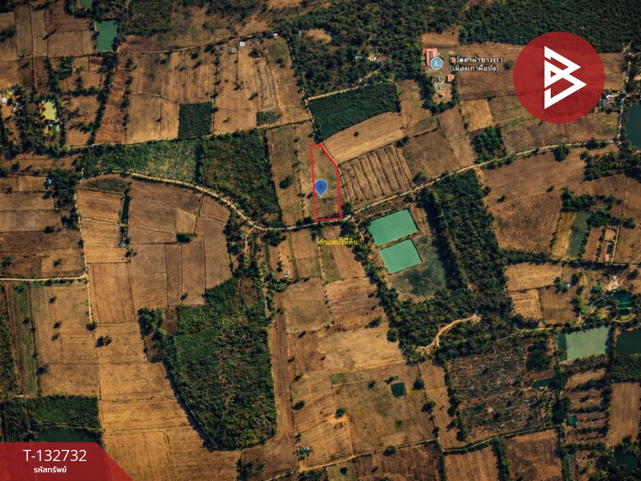 ขายที่ดิน เนื้อที่ 3 ไร่ 3 งาน 96 ตารางวา อ.บ้านไผ่ ขอนแก่น ทำเลดี ติดถนน 2 ด้าน 12