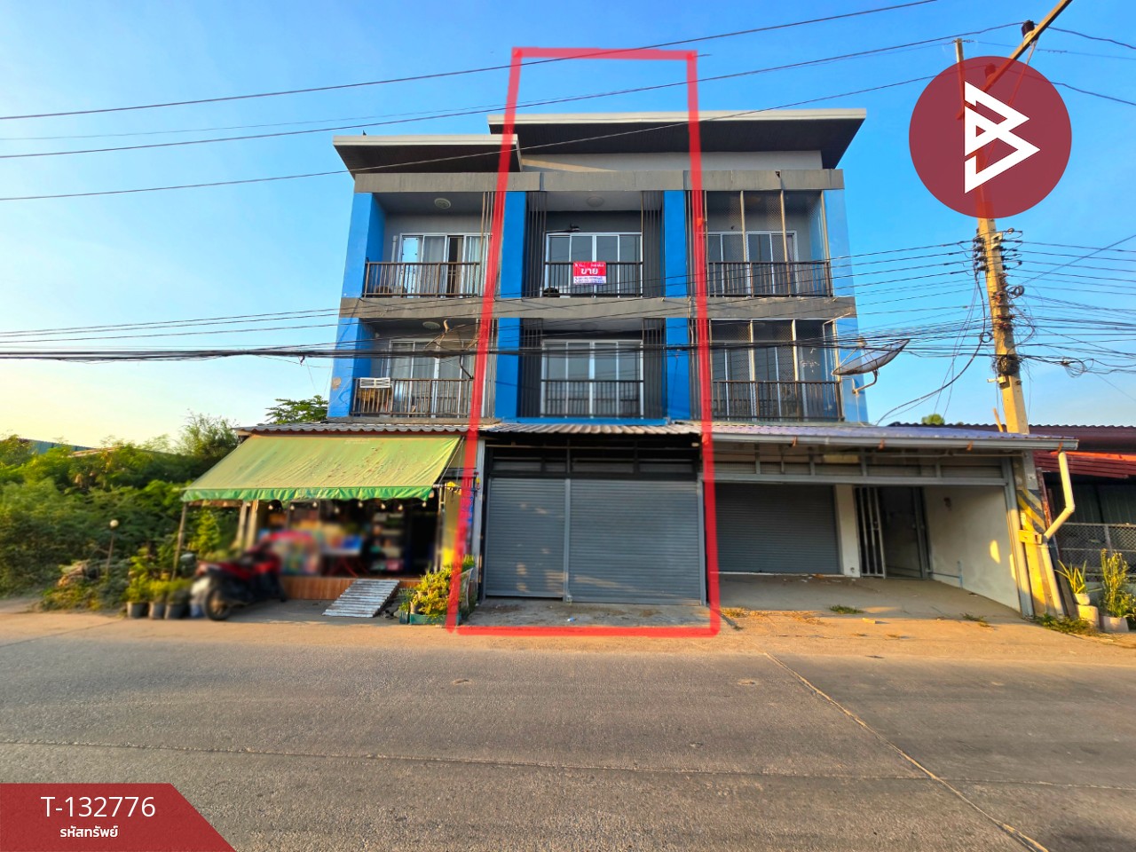 ขายอาคารพาณิชย์ 3 ชั้น เนื้อที่ 15 ตร.วา บางแขม นครปฐม 1