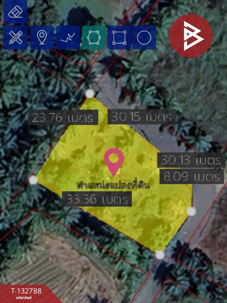 ขายที่ดิน เนื้อที่ 1 งาน 62.0 ตารางวา แหลมสิงห์ จันทบุรี 8