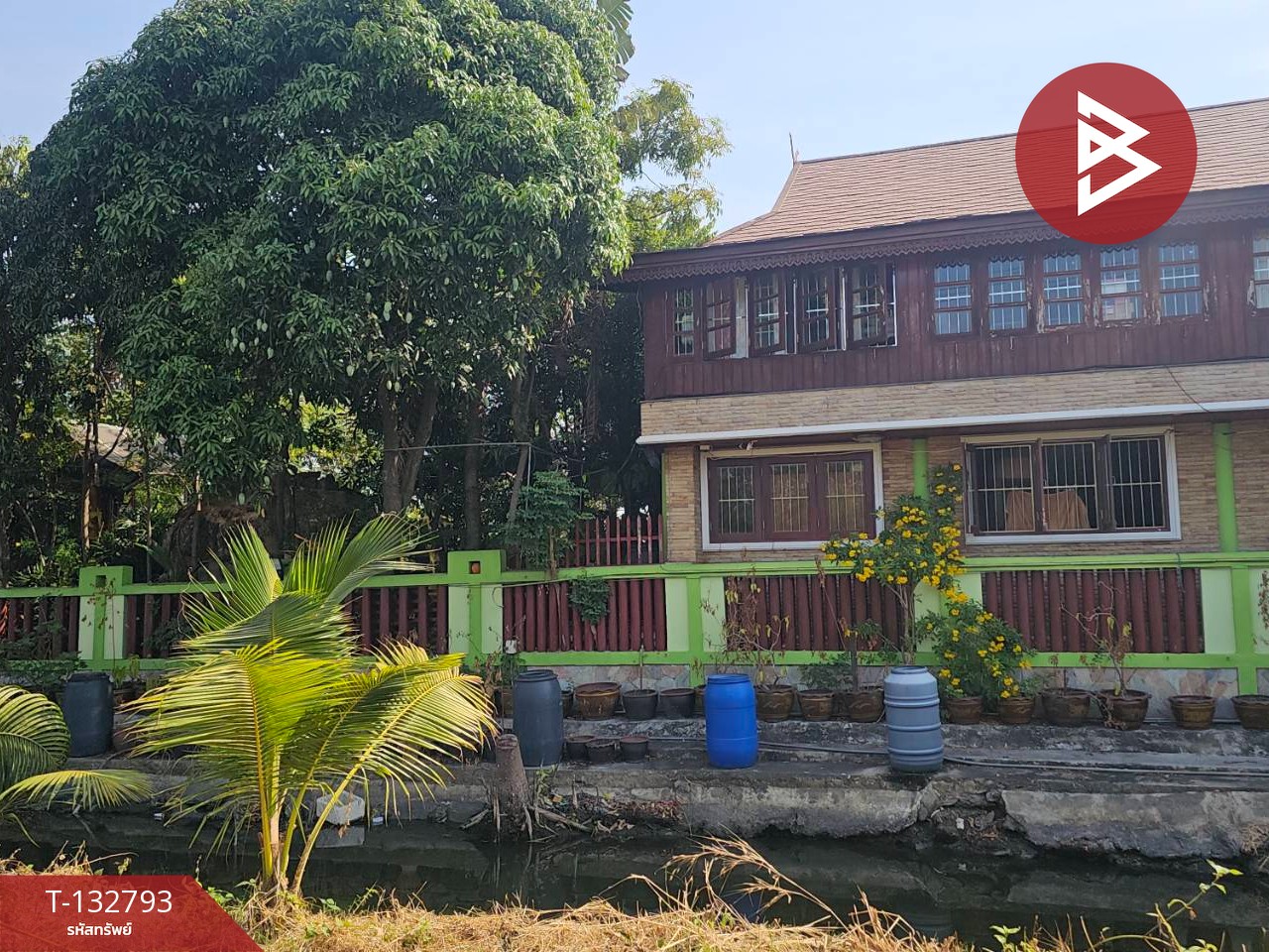 ขายบ้านเดี่ยวพร้อมที่ดิน เนื้อที่ 3 งาน 72 ตร.วา บางหญ้าแพรก สมุทรสาคร 1