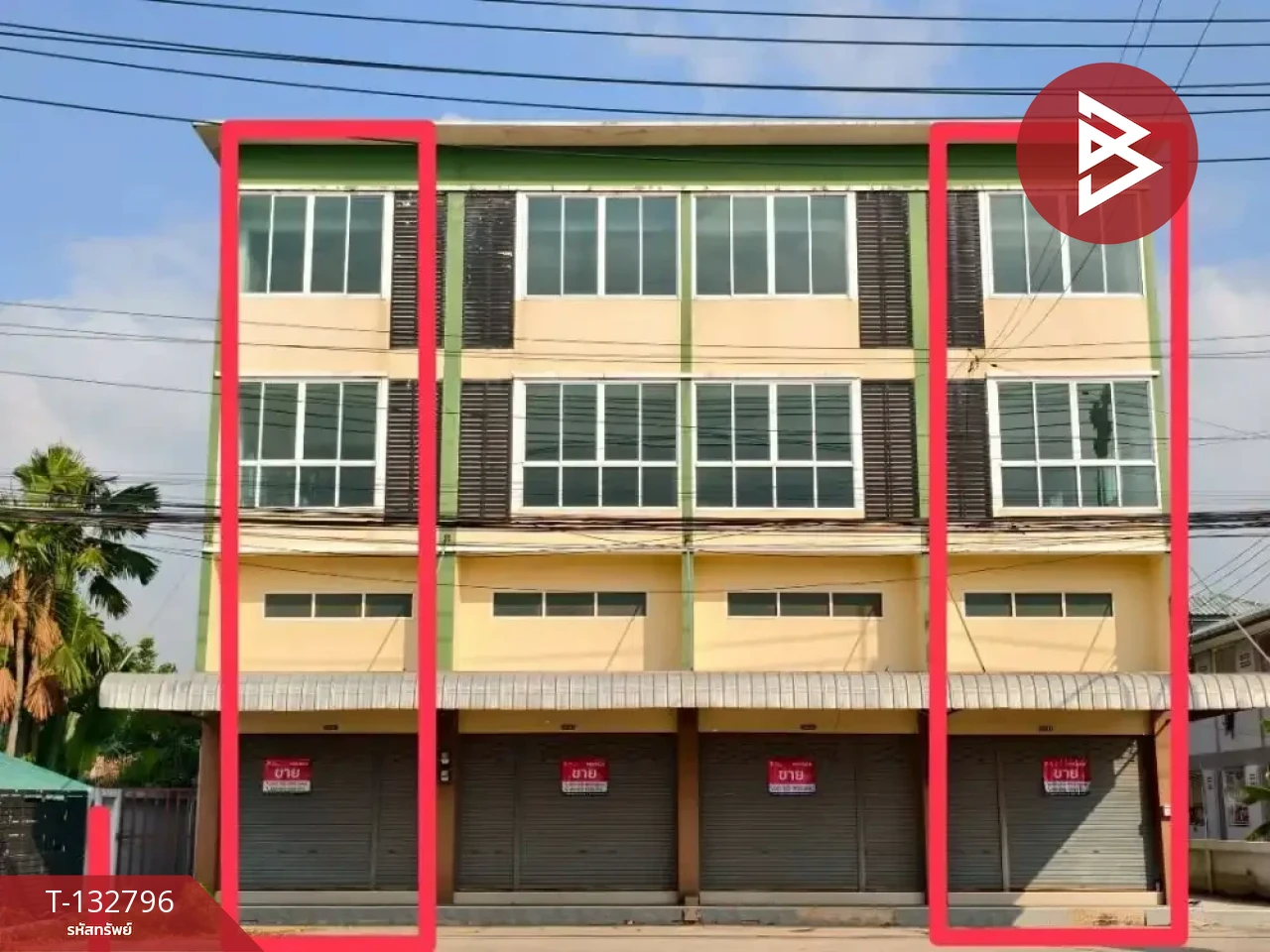 ขายอาคารพาณิชย์ 4 คูหา เนื้อที่เริ่มต้น 25 - 38.9 ตร.วา พันท้ายนรสิงห์ สมุทรสาคร 4