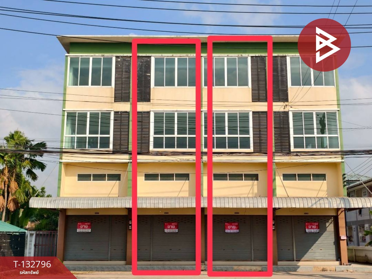 ขายอาคารพาณิชย์ 4 คูหา เนื้อที่เริ่มต้น 25 - 38.9 ตร.วา พันท้ายนรสิงห์ สมุทรสาคร 3