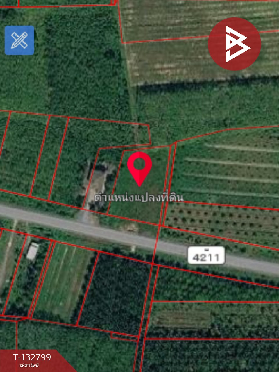 ขายที่ดิน เนื้อที่ 2 ไร่ 2 งาน 3 ตร.วา นาบอน นครศรีธรรมราช 7