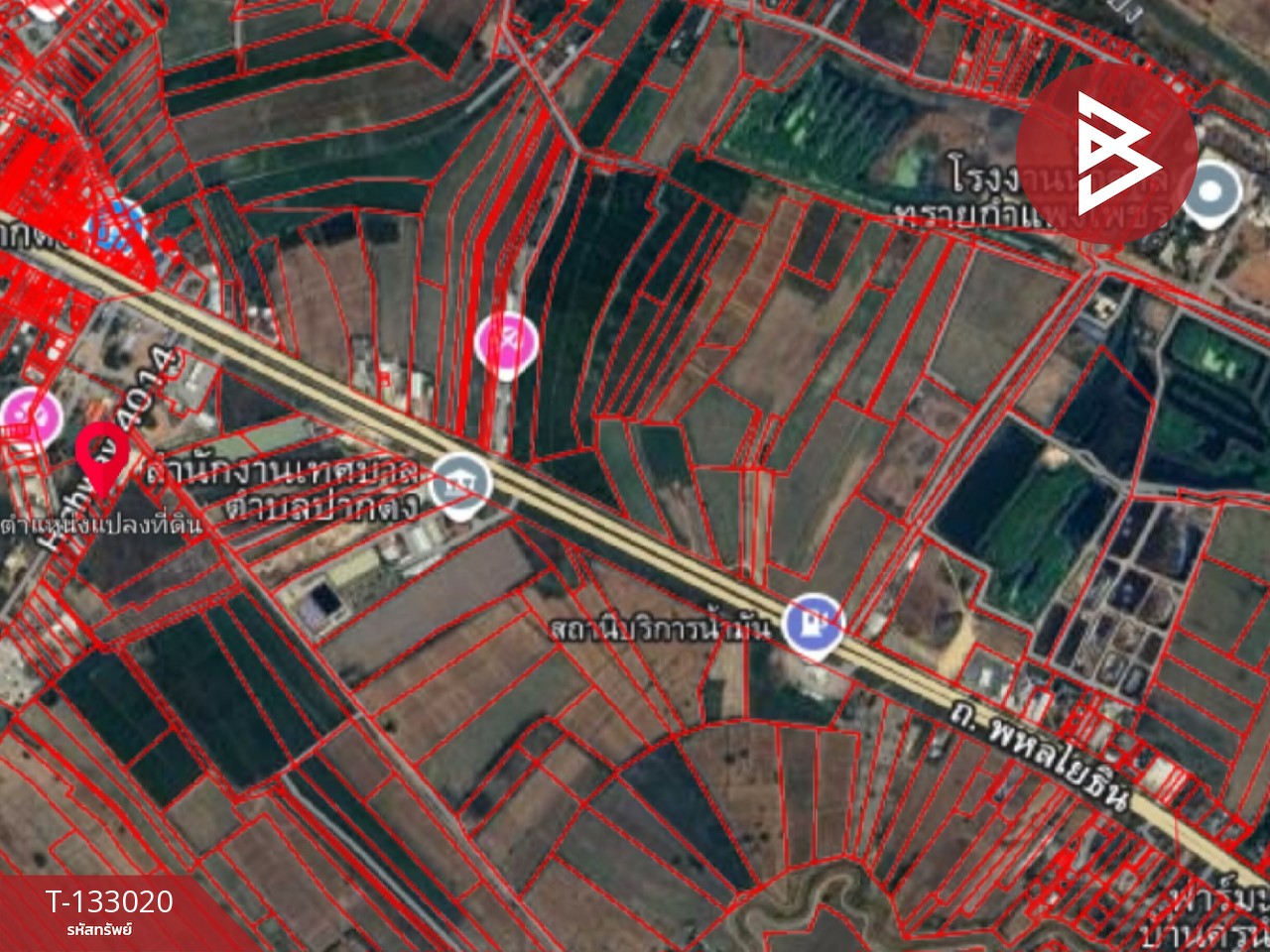 ขายที่ดินสวย เนื้อที่ 190 ตารางวา ต.ไตรตรึงษ์ กำแพงเพชร บรรยากาศดี อยู่ในแหล่งชุมชน 12