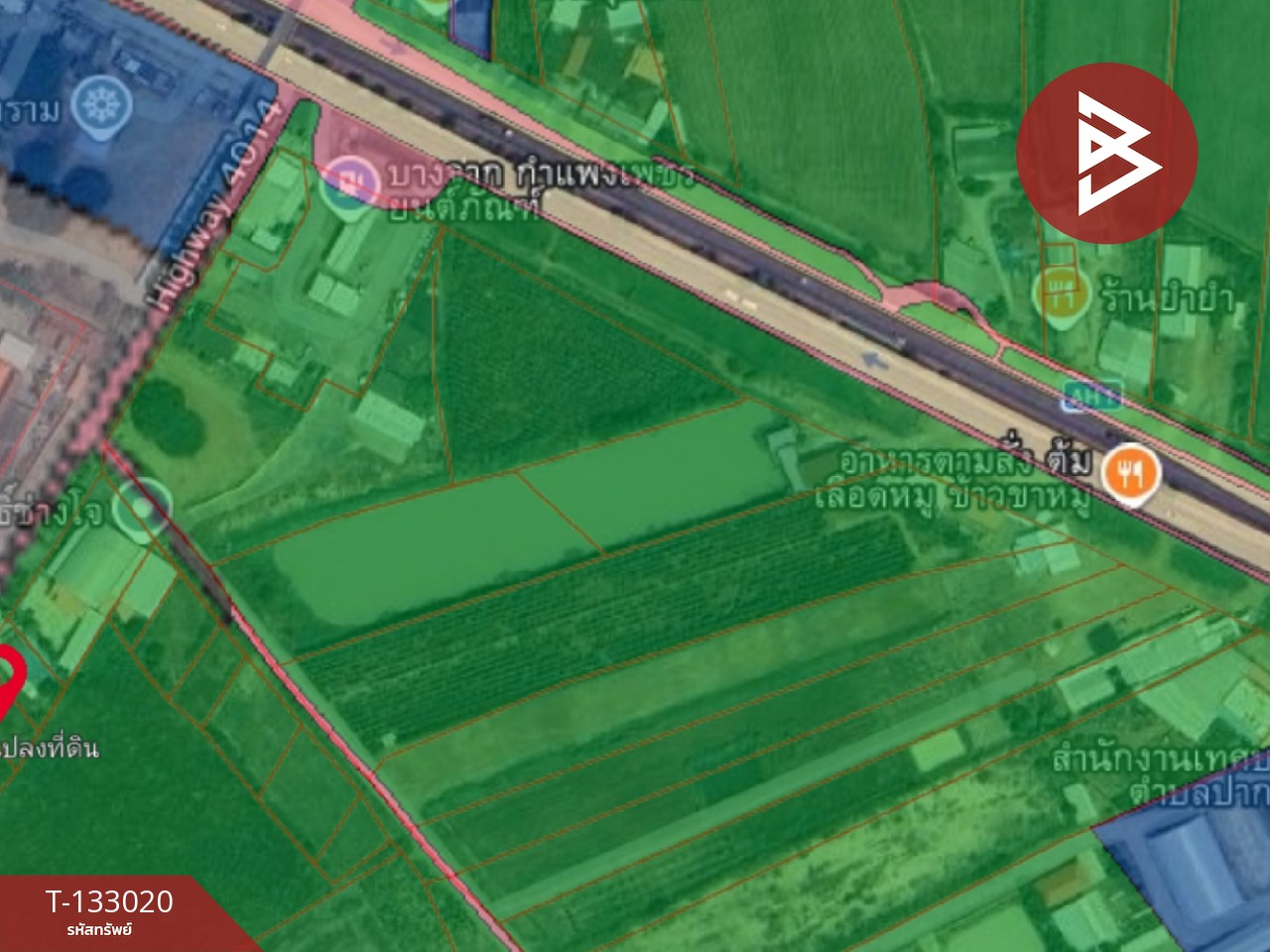 ขายที่ดินสวย เนื้อที่ 190 ตารางวา ต.ไตรตรึงษ์ กำแพงเพชร บรรยากาศดี อยู่ในแหล่งชุมชน 10