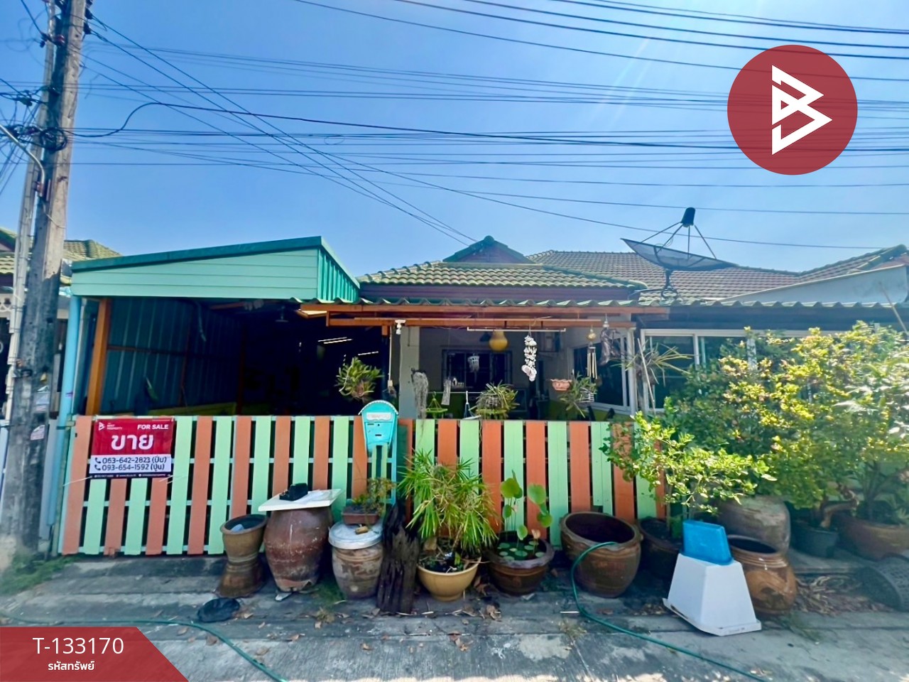 ขายบ้านแฝด หมู่บ้านมีสุข3 อ่างศิลา (Baan Meesuk3) ชลบุรี 1