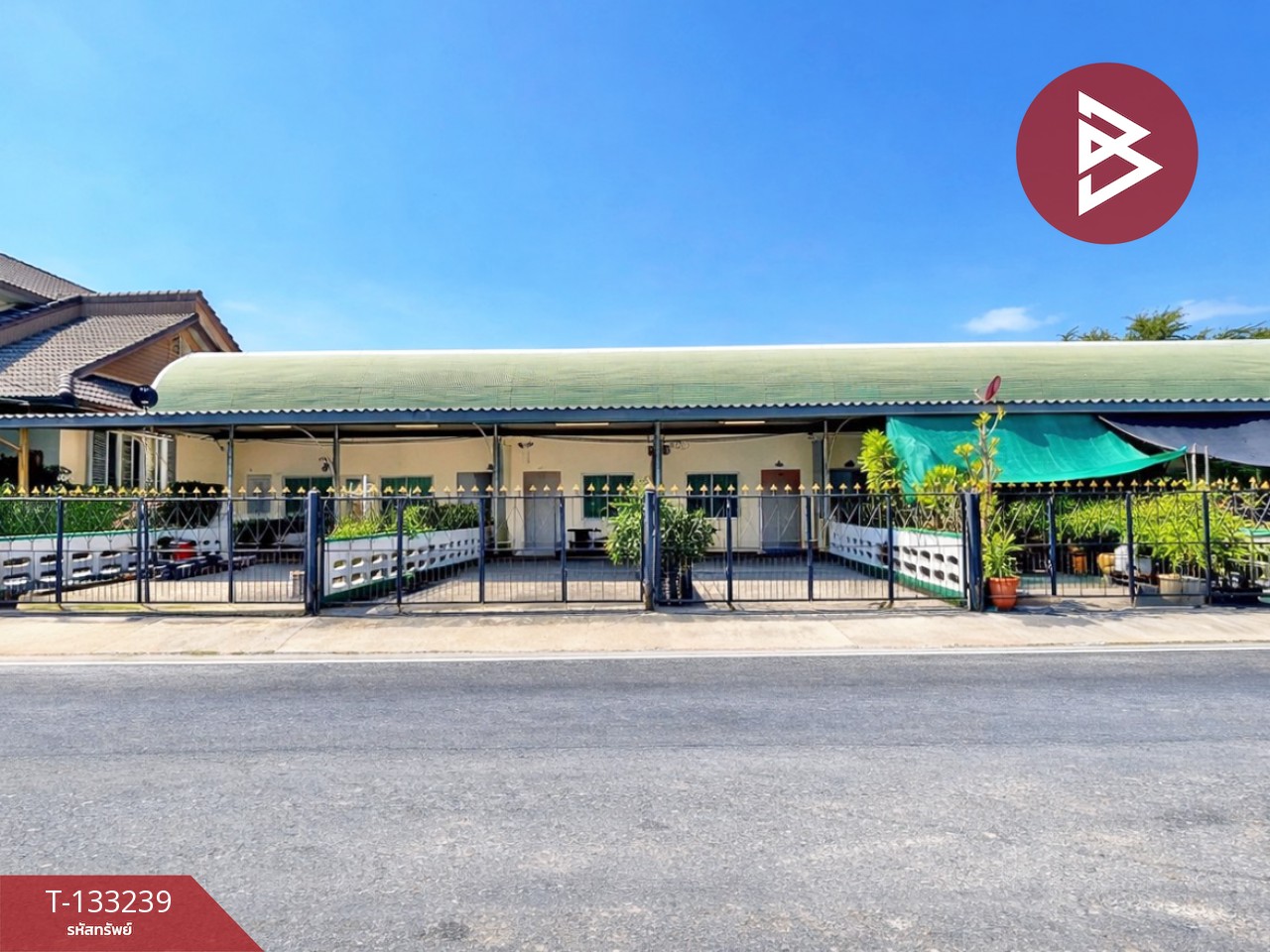 ขายห้องแถวชั้นเดียว เนื้อที่ 1 งาน 40 ตร.วา บ้านไผ่ ขอนแก่น 1