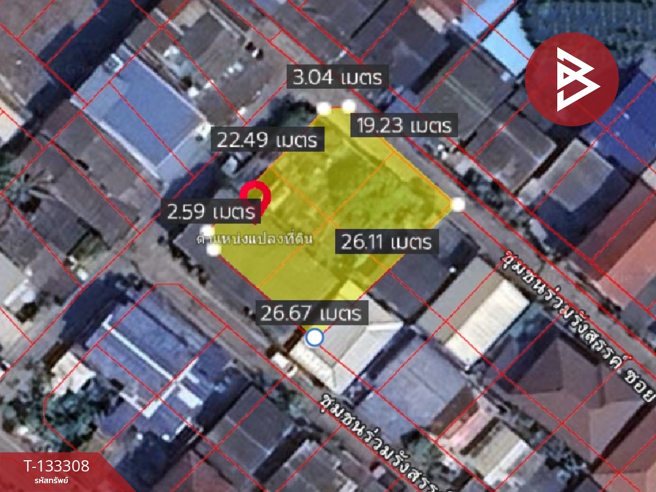 ขายที่ดินพร้อมโกดัง ซ.มหาวงศ์ เนื้อที่ 1 งาน 26 ตร.วา พระประแดง สมุทรปราการ 1