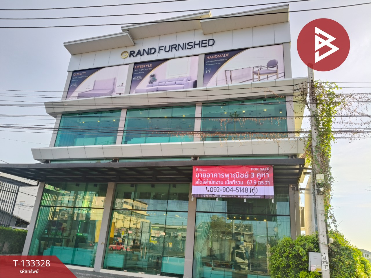 ขายอาคารพาณิชย์สไตล์สำนักงาน เนื้อที่ 67.9 ตร.วา เทพารักษ์ สมุทรปราการ 8