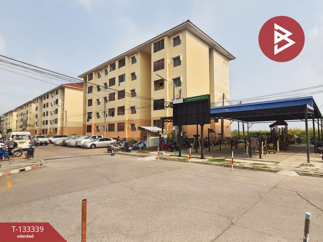 ขายห้องชุด เอื้ออาทรบางบ่อ กม.29 สมุทรปราการ ห้องริมพร้อมอยู่ 13