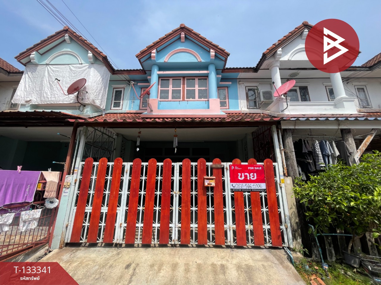 ขายทาวน์เฮ้าส์ หมู่บ้านกานดา เนื้อที่ 18 ตร.วา พันท้ายนรสิงห์ สมุทรสาคร 1