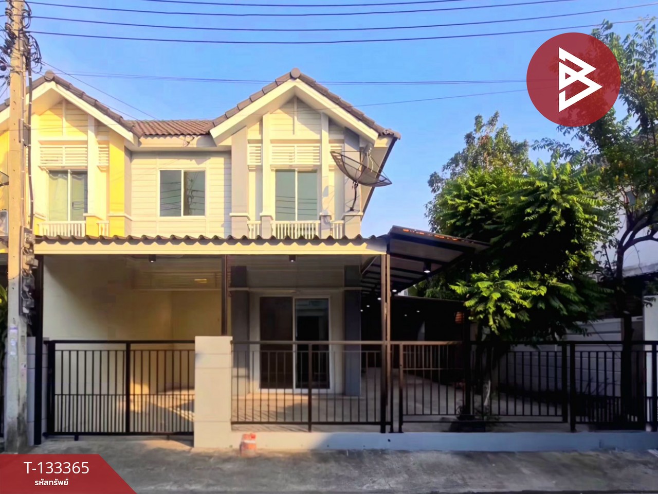 ขายทาวน์เฮ้าส์หลังริม หมู่บ้านพฤกษาวิลล์ 38 กิ่งแก้ว-หนามแดง บางพลี สมุทรปราการ รีโนเวทพร้อมอยู่ 1