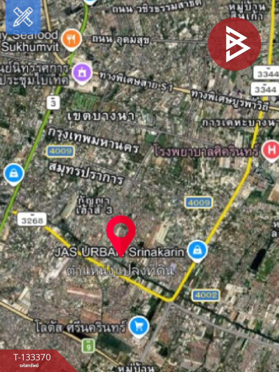 ขายที่ดิน เนื้อที่ 1 ไร่ 5.4 ตร.วา สำโรงเหนือ สมุทรปราการ 12