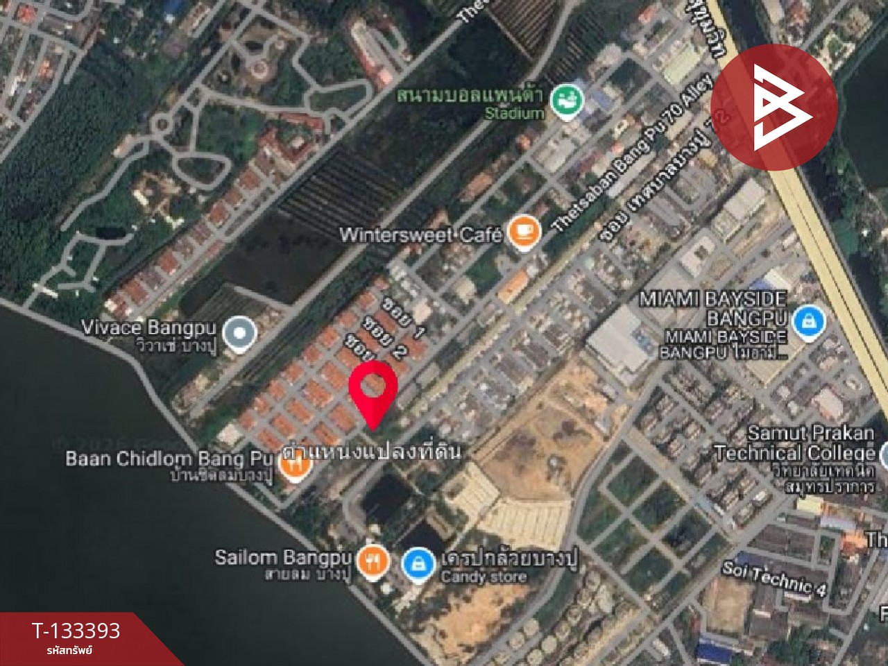 ขาย/เช่าที่ดิน เนื้อที่ 1 งาน ท้ายบ้าน สมุทรปราการ 13