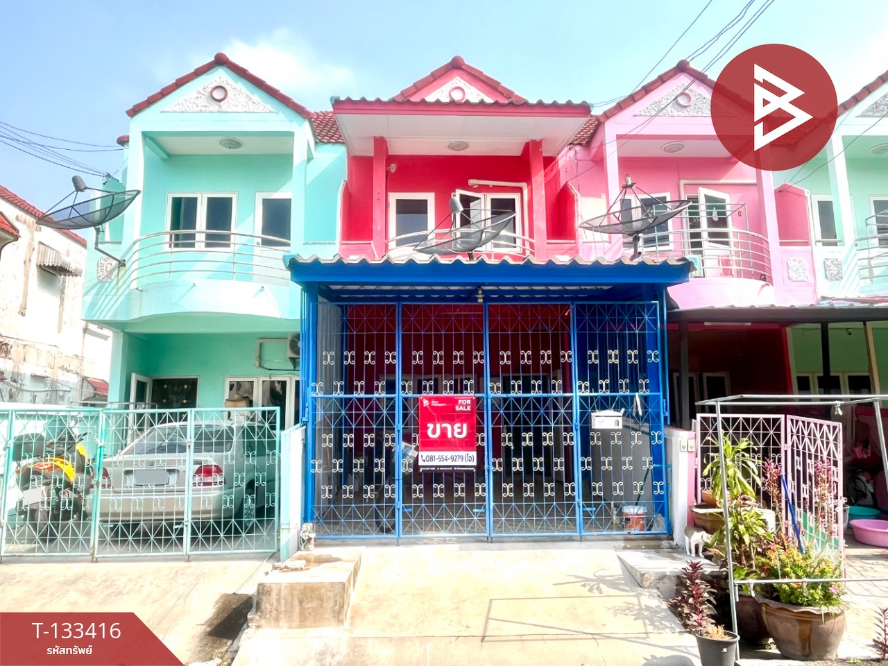 ขายทาวน์เฮ้าส์ หมู่บ้านเฟื่องฟ้าวิลล่า 9 เฟส 3 แพรกษา สมุทรปราการ พร้อมอยู่ 1