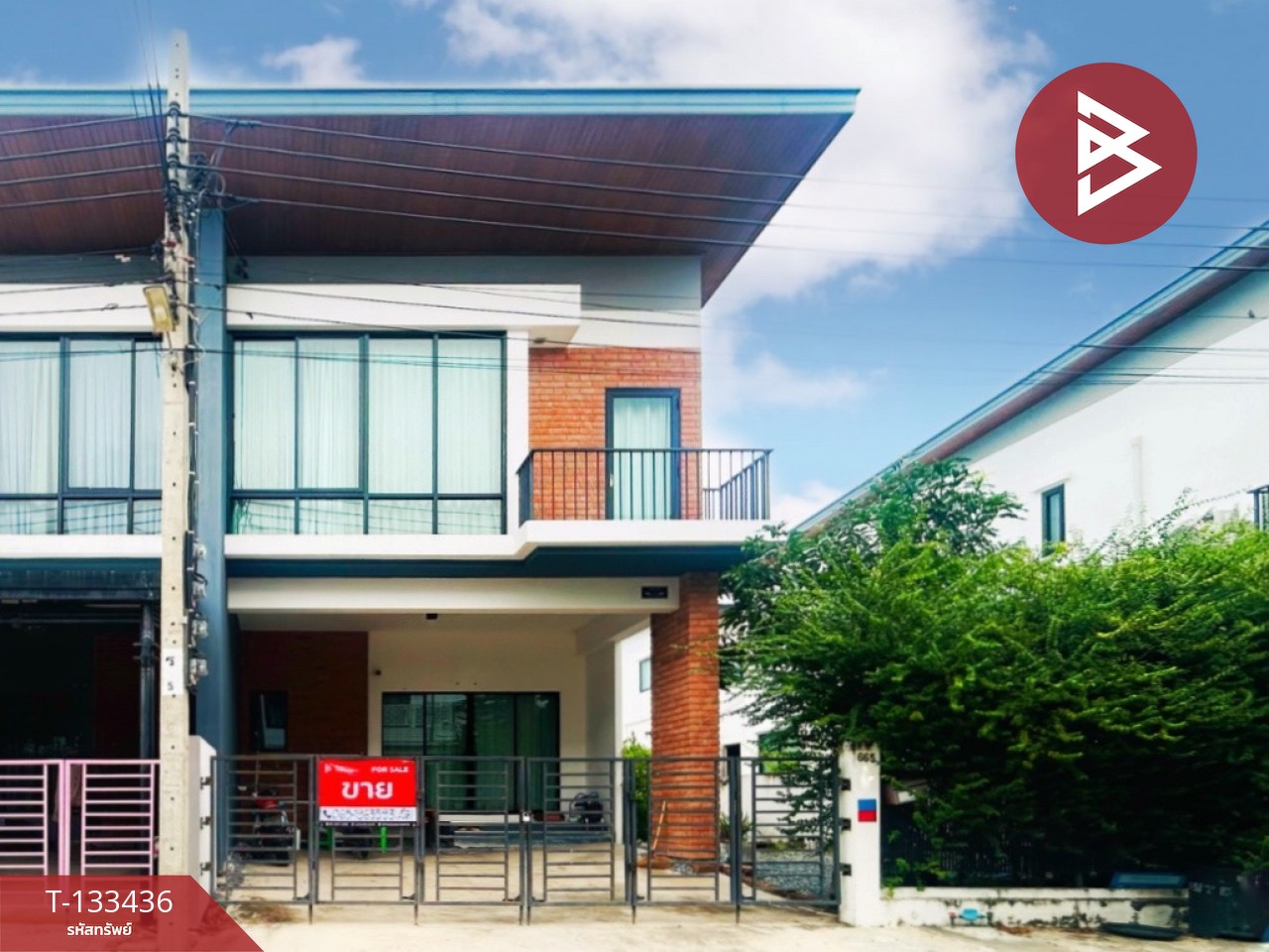 ขายบ้านแฝด หมู่บ้านสุขสำราญ คาแนล ประชาอุทิศ 90 สมุทรปราการ 1