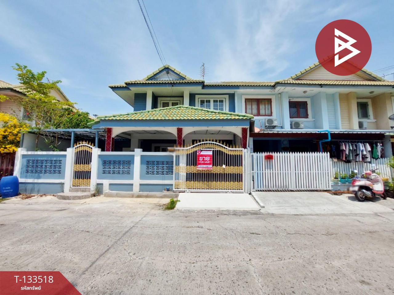 ขายทาวน์เฮ้าส์ หมู่บ้านพฤกษา15 บางพลี-ตำหรุ สมุทรปราการ พร้อมอยู่ 1