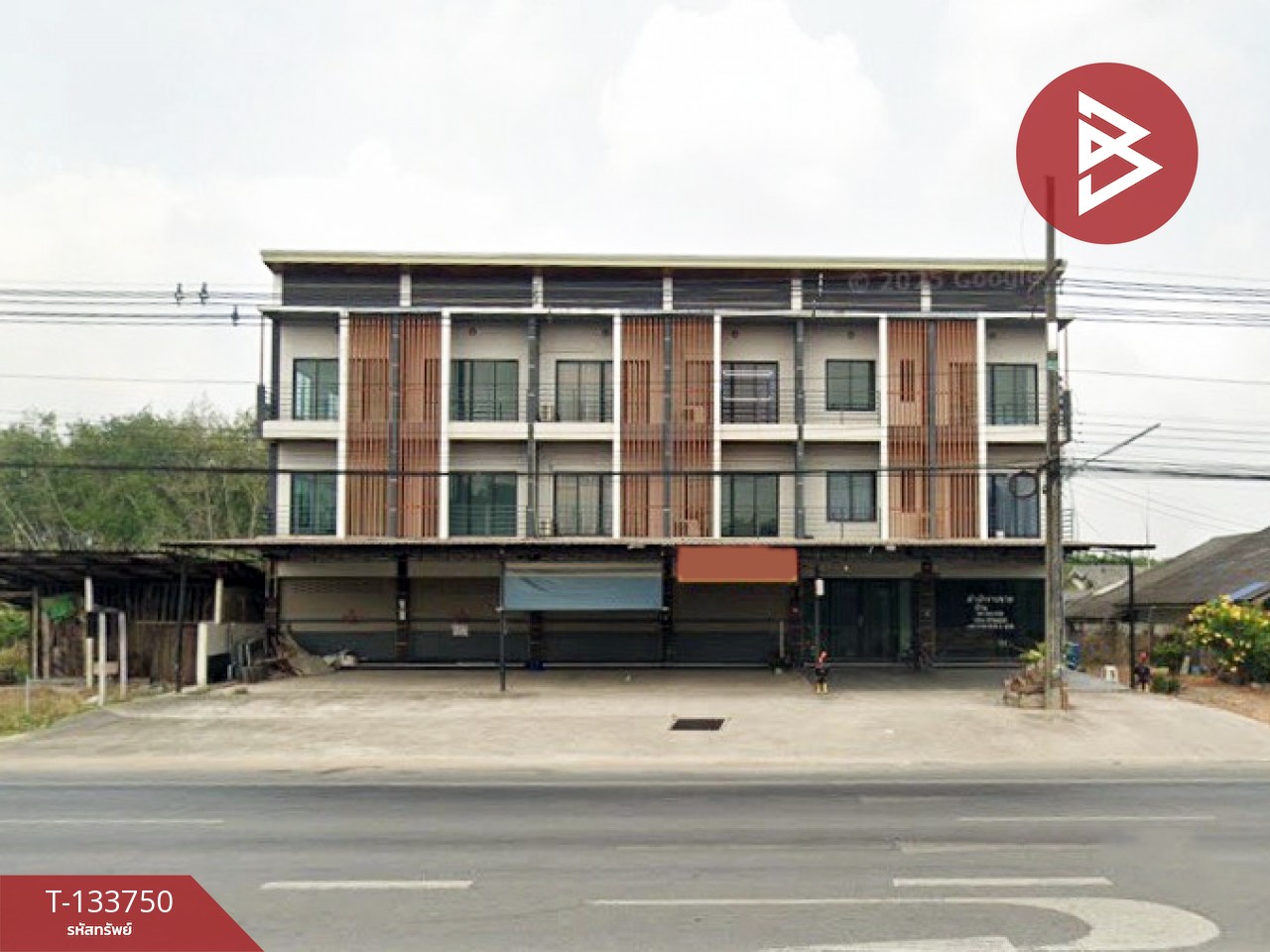 ขายอาคารพาณิชย์ 3 ชั้น เนื้อที่ 21.3 ตร.วา บ้านค่าย ระยอง 1