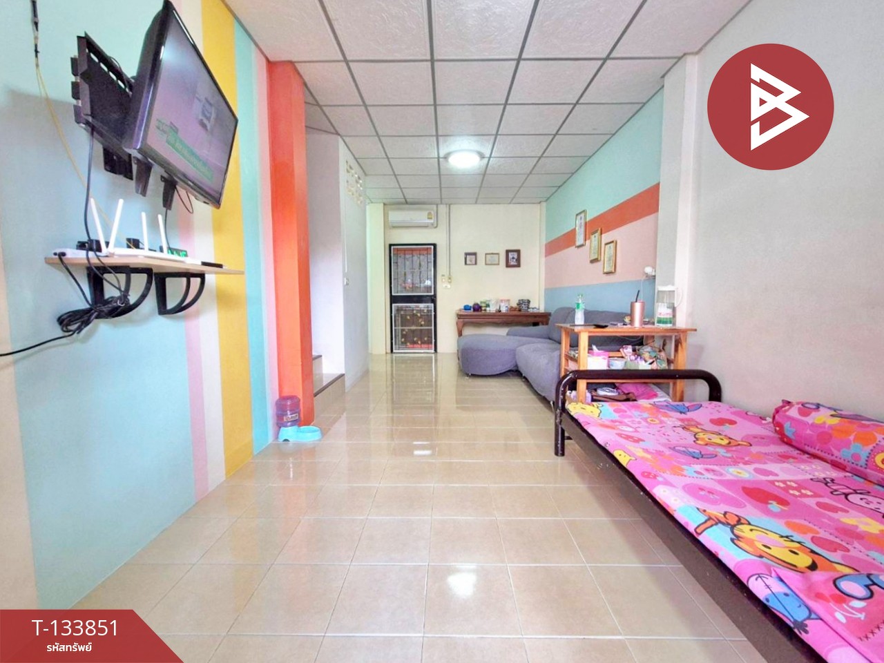 ขายทาวน์เฮ้าส์ หมู่บ้านกิตติชัยวิลล่า14 พุทธมณฑล นครปฐม พร้อมอยู่ 6