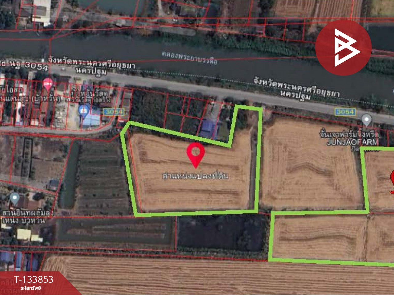 ขายที่ดิน เนื้อที่ 17 ไร่ 2 งาน 9.2 ตร.วา บางเลน นครปฐม 6