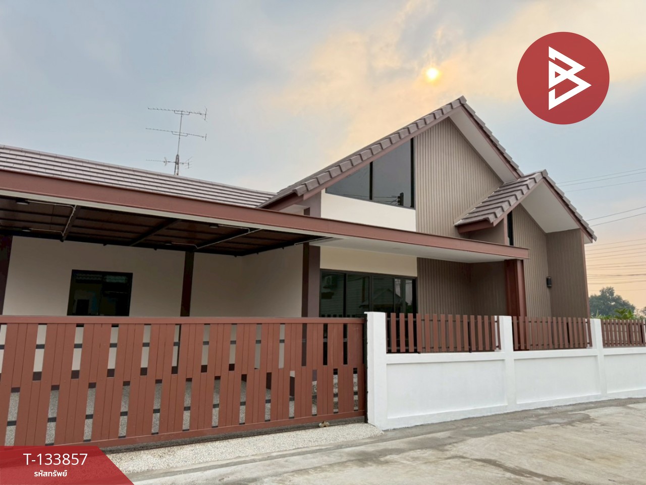 ขายบ้านเดี่ยวชั้นเดียว มี 2 หลัง เนื้อที่ 40 ตร.วา ธรรมศาลา นครปฐม 2