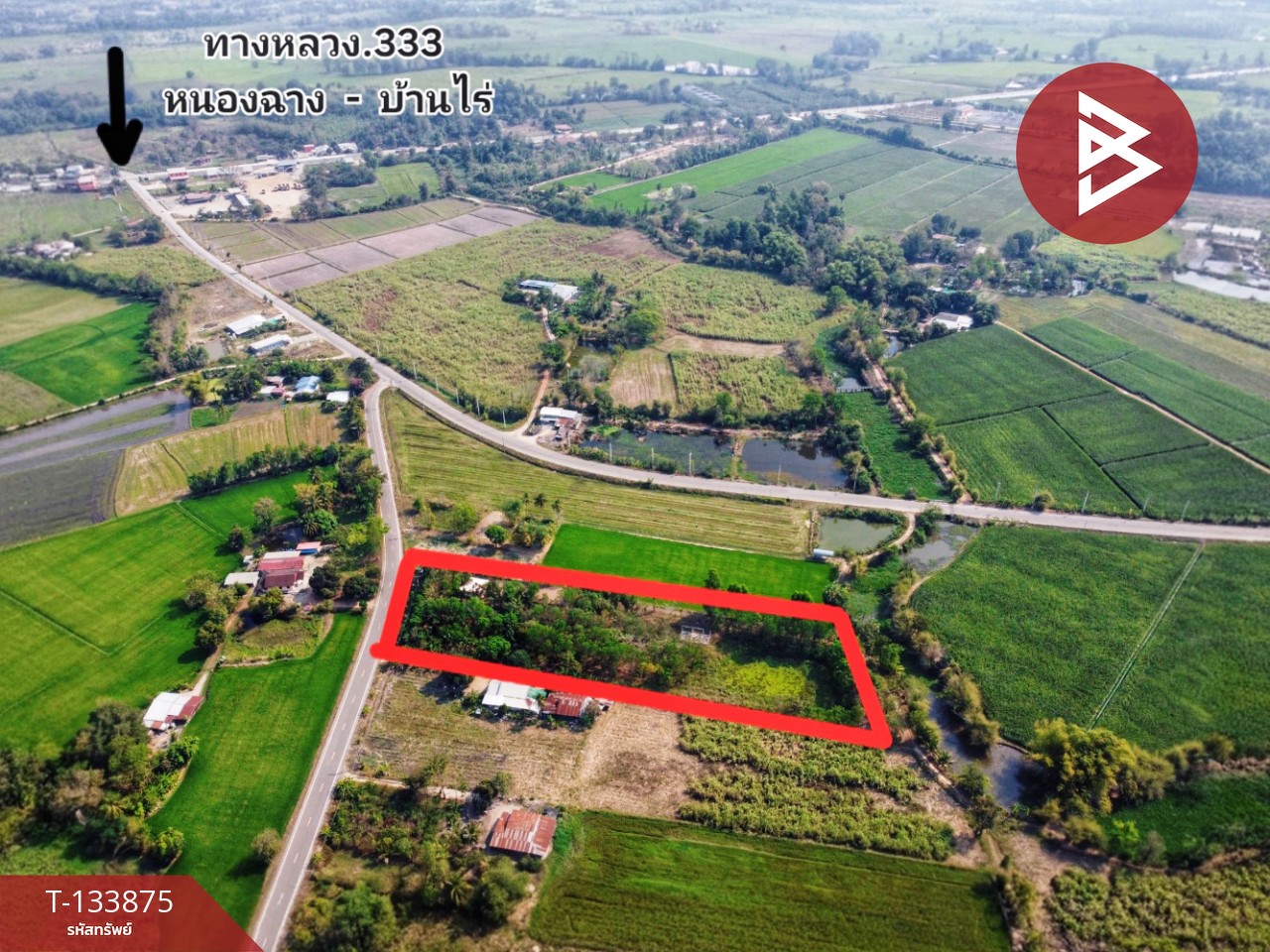 ขายบ้านเดี่ยวพร้อมที่ดิน เนื้อที่ 4 ไร่ 2 งาน 88 ตร.วา หนองฉาง อุทัยธานี 12