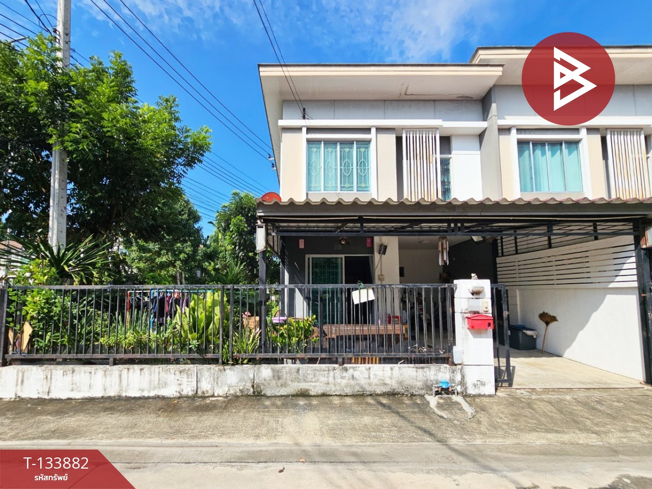 ขายทาวน์เฮ้าส์ หมู่บ้านพฤกษาวิลล์66/1 บางนา-หนามแดง สมุทรปราการ 1