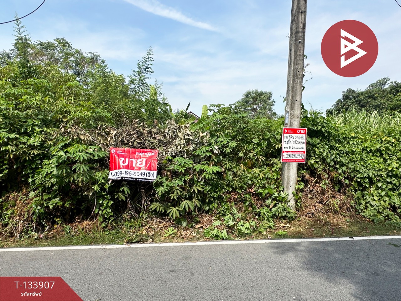 ขายที่ดินหลังตลาดนินจาอมตะชลบุรี เนื้อที่ 2 งาน 70 ตร.วา หนองไม้แดง 1