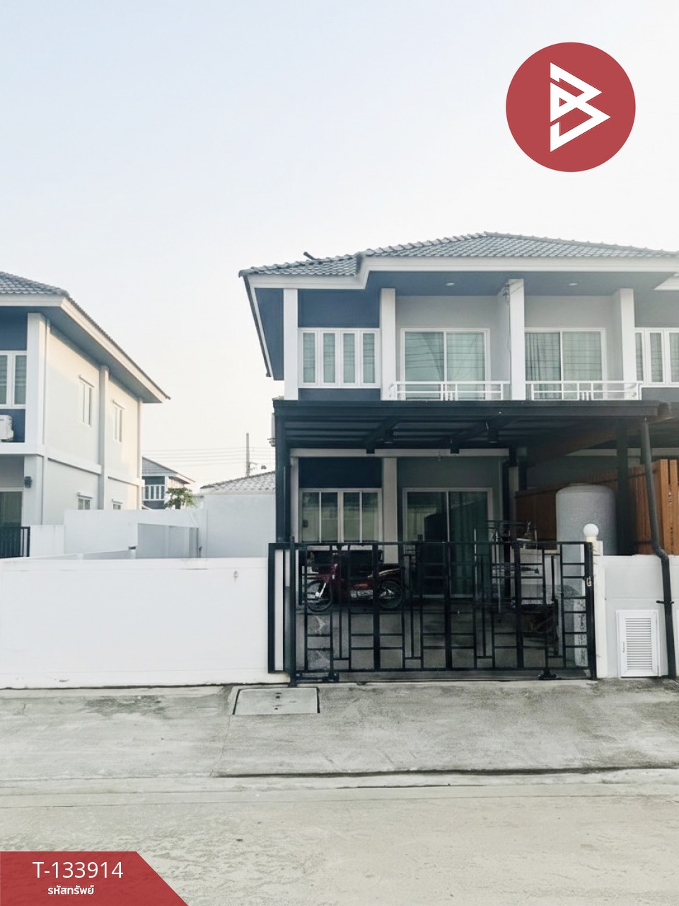 ขายทาวน์เฮ้าส์ 2 ชั้น หมู่บ้านทรัพย์มั่นคง 9 บางบ่อ สมุทรปราการ 1