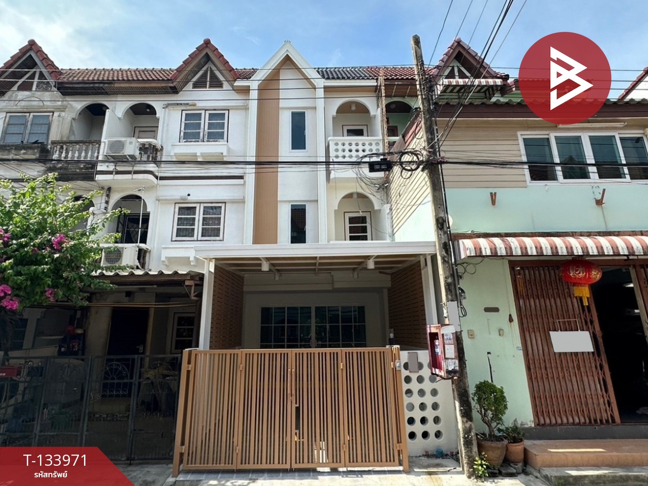 ขายทาวน์เฮ้าส์ หมู่บ้านศิรินเทพ 8 ศรีด่าน 22 บางพลี สมุทรปราการ 1